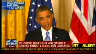 Obama: Benghazi Talking Points Criticism a "Sideshow"