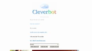 Cleverbot is a human