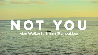 Alan Walker - Not You (Lyrics) ft. Emma Steinbakken