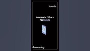 Best code editor for mobile in 2024 #shorts #coding #editor #android