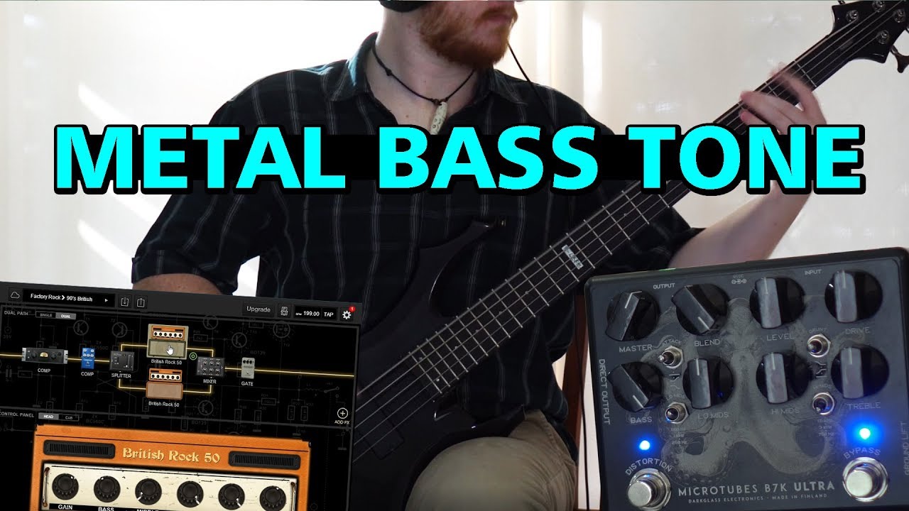 Metal Bass Tone (BIAS FX and Darkglass B7K Ultra)