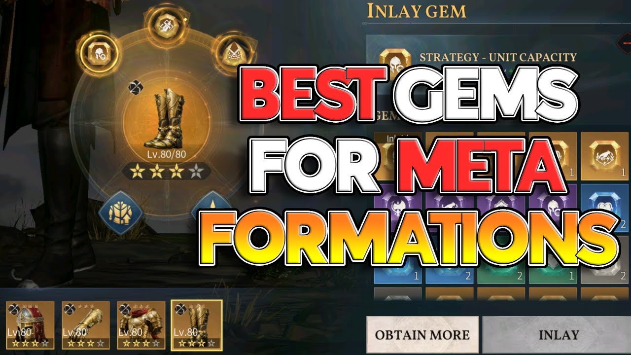 You Want To Know WHICH GEMS Go Where? Age of Empires Mobile