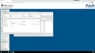 Adding / Modifying / Removing items in Par Client
