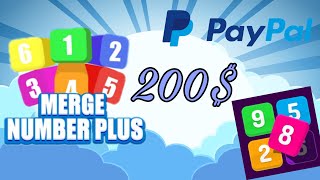 حقيقة ربح $200 من تطبيق Merge number plus screenshot 2