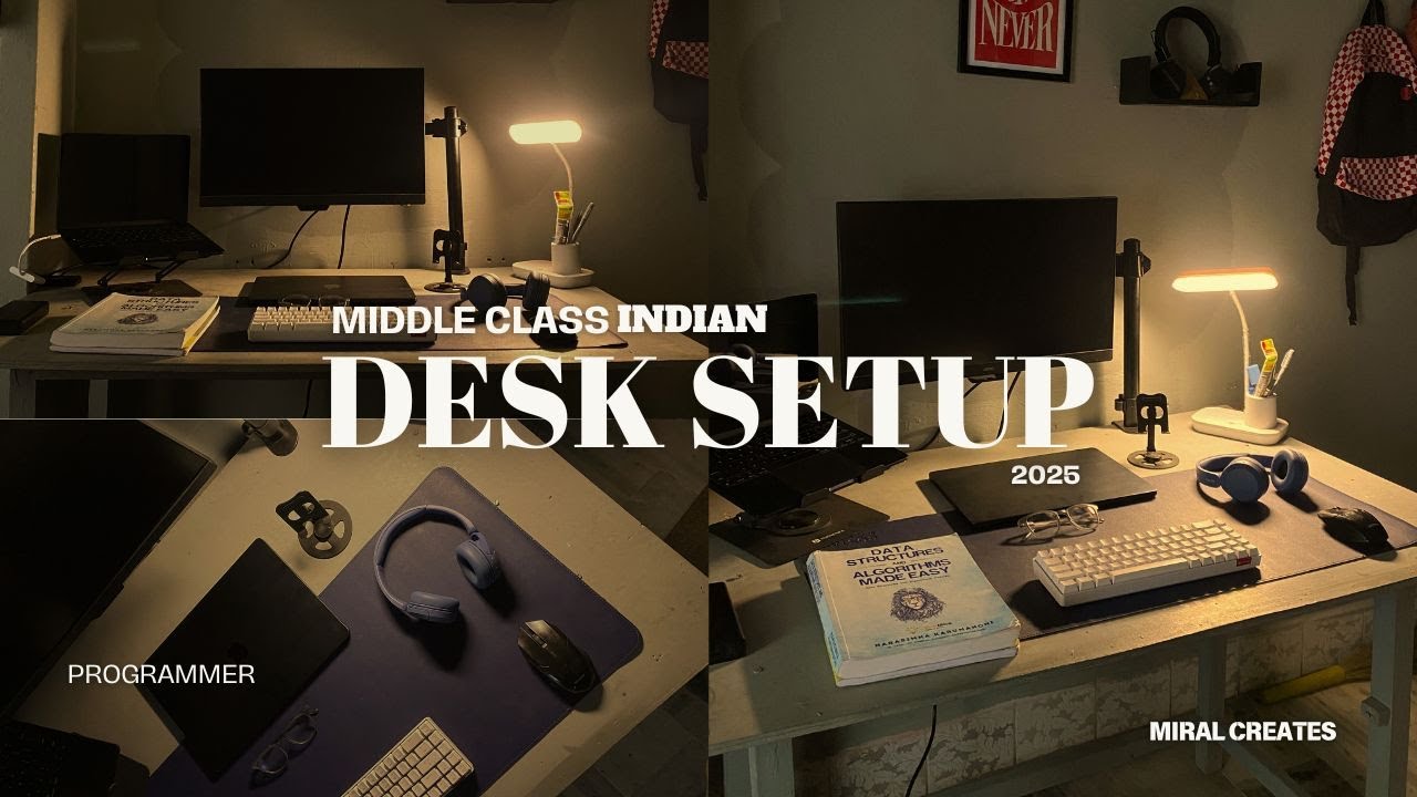Affordable Desk Setup for Programmers in 2025 | Budget-Friendly Indian ...
