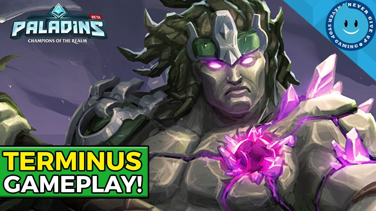 PALADINS TERMINUS GAMEPLAY - PTS! (New Champion Melee Frontline)