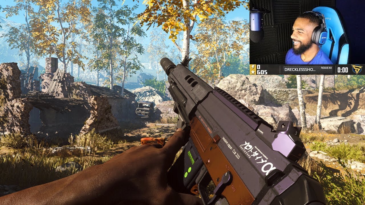 the NEW REALISM BATTLE ROYALE is AMAZING in WARZONE! (20 Kills) NEW GAME MODE