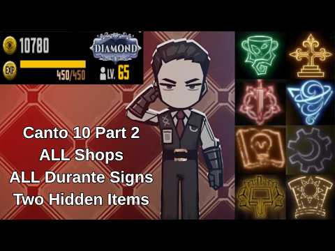 [Limbus Company] Canto 10 Part 2 ALL Shops, Durante Signs and Two Hidden Items