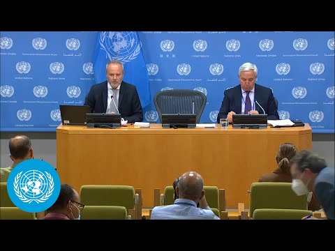 Ukraine: &rsquo;war must stop now&rsquo; - Human Rights Council President | Press Conference | United Nations