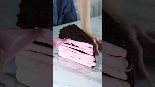 A CARTOON CAKE?! 🍰 🍒 #shorts #baking