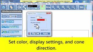 Trajectory Cone Tool