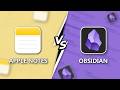 Obsidian vs Apple Notes | Should You Use Both in 2026?
