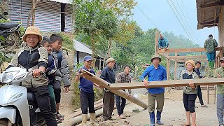 Download Lagu Dang and Thanh's new challenge: dismantling the old house – a new journey of construction begins. MP3