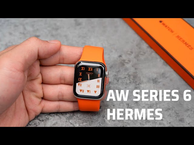 Trên tay Apple Watch Series 6 Hermès