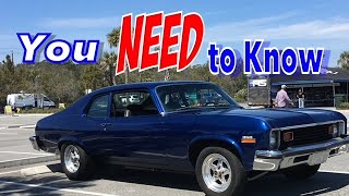 Five Things  You Need to Know About 68-74 Chevy Novas