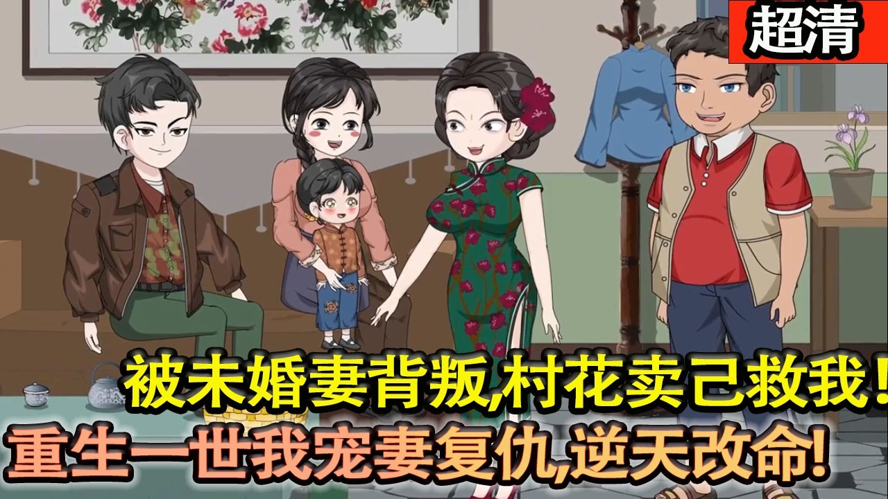 沙雕動畫【前世我被未婚妻背叛，蘇晚晴賣己救我！重生一世，我寵妻複仇，逆天改命！】#乖仔动画