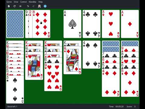Solitaire game 357 - YouTube