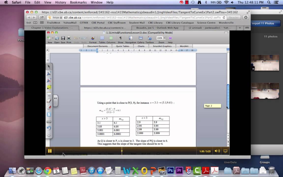 Chapter 1 Lesson 1 Example 4 Part 2 Math 31 - YouTube