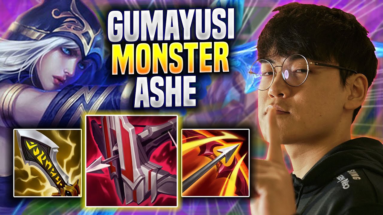 GUMAYUSI IS A MONSTER WITH ASHE! - T1 Gumayusi Plays Ashe ADC vs Kai'sa! | Preseason 2023