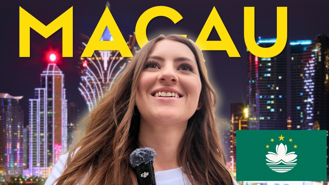 Our FIRST TIME in MACAU! 🇲🇴 Las Vegas of Asia? (Unexpected)