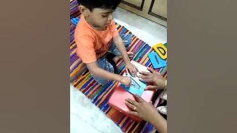 Alphabet writing from Unnati Library