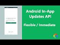 Implement in app update in android Studio | Google Play Core Library | Android Studio | Part 1