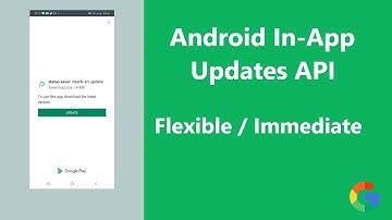 Implement in app update in android Studio | Google Play Core Library | Android Studio | Part 1