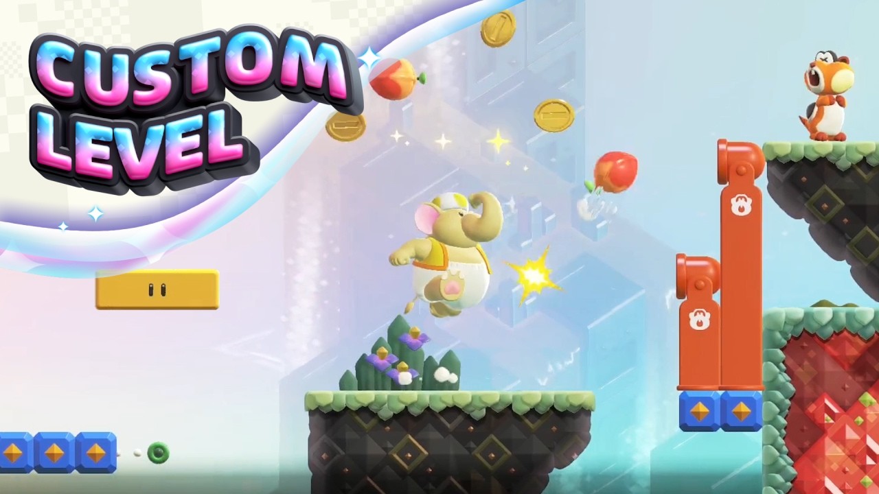 Super Mario Bros. Wonder Custom Level - 