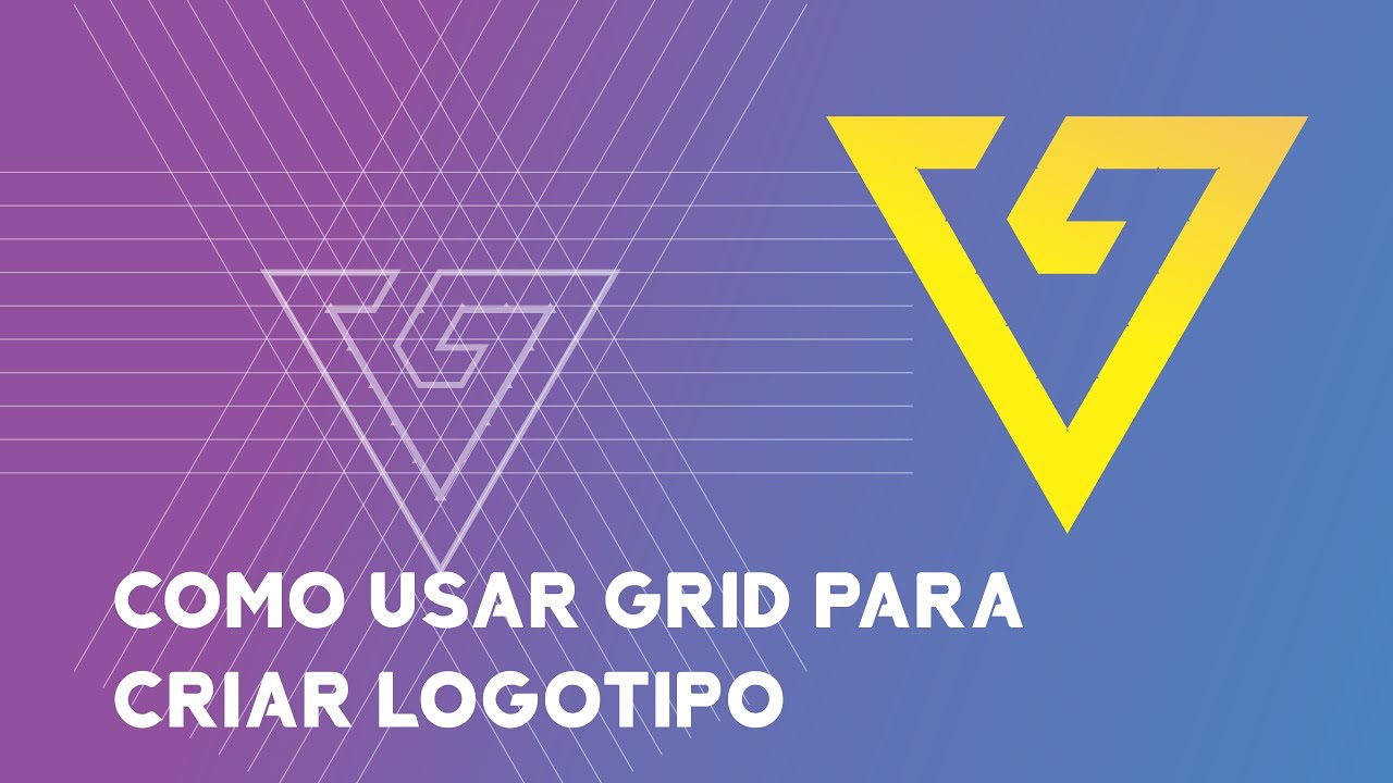 Aprenda fazer logotipo Profissional com GRID - Tutorial Fácil e Rápido ...