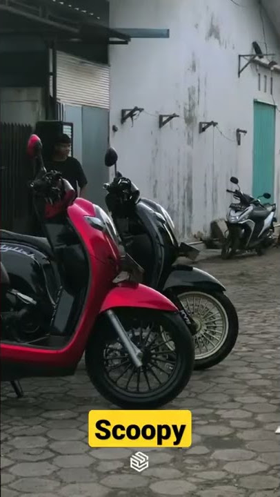 Modifikasi Scoopy scoopy 2018 scoopy second Scoopy 2022