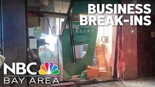 Oakland Chinatown community leaders demand action after business break-ins