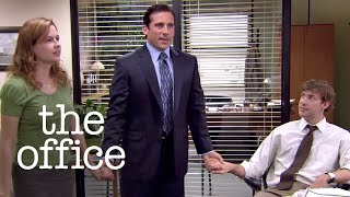 The Moment Jim \& Pam Went Public with Their Relationship - The Office US