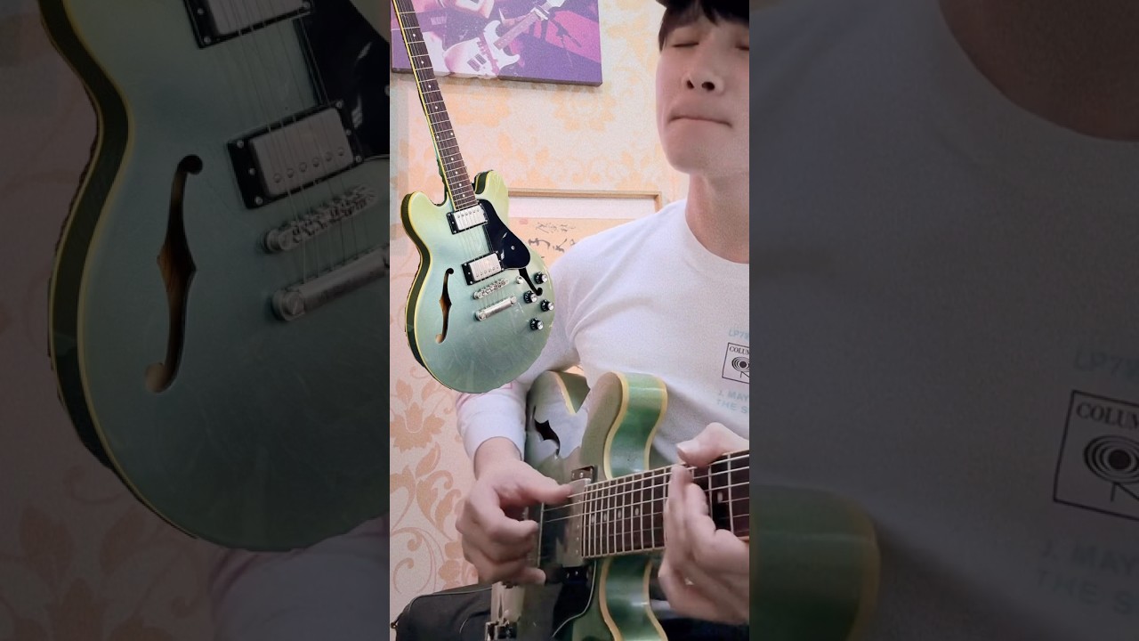 Grooving on my ES339 #bluesguitar