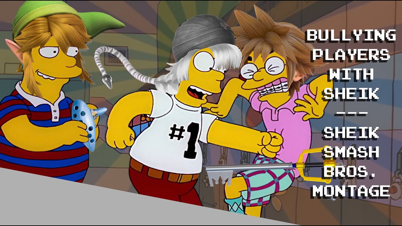 Bullying Players With Sheik - Smash Bros. Ultimate Sheik Montage