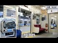 りんかい線70-000形 (機器更新車)走行音＆車内映像 (大崎⇒新木場)【三菱IGBT-VVVF】【全区間】