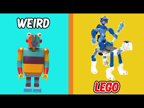 YouTube thumbnail: I found the WEIRDEST Lego sets EVER...