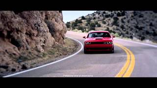 Exterior:  2015 Dodge Challenger SRT with Hellcat Engine