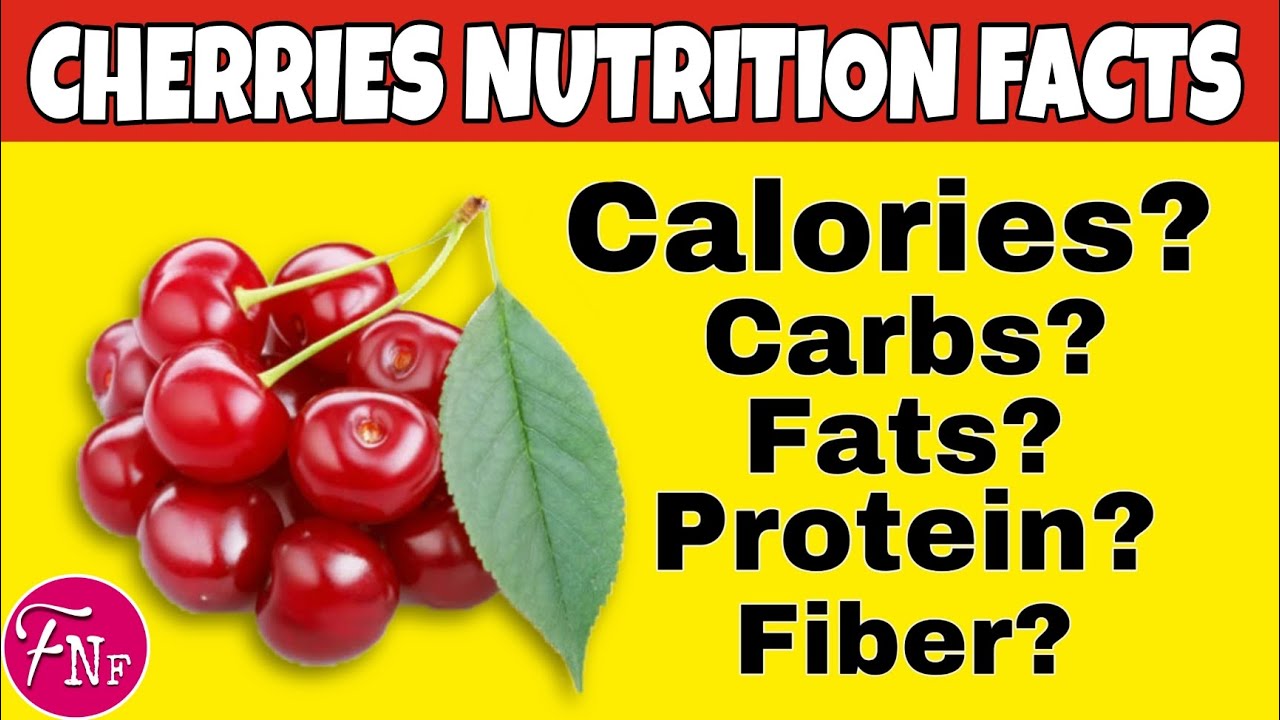 ✅ Nutrition Facts of Cherries || Health Benefits of Cherries