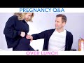 Pregnancy Q&A Over Lunch 🤰🏼🍕