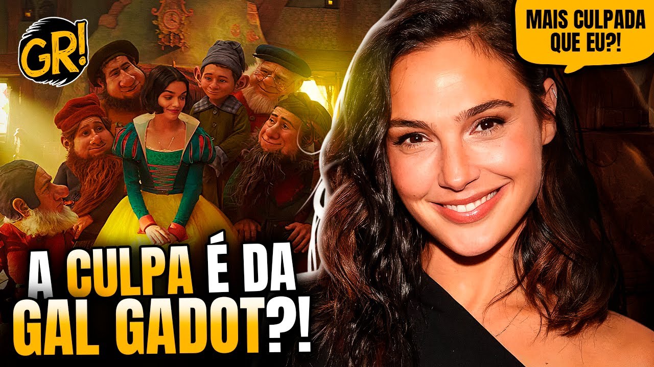 BRANCA DE NEVE: ESTÃO TENTANDO TRANSFERIR A CULPA DO FLOP DE RACHEL ZEGLER PARA GAL GADOT?!