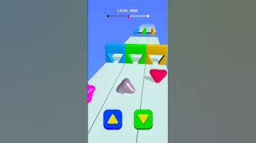 Best fun game ever (Blob Shifter 3D) level-4989 #funny #games  #shorts