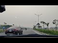 Purbachal 300ft road to bashundhara residential area dhaka pov  toyota corolla g edition 