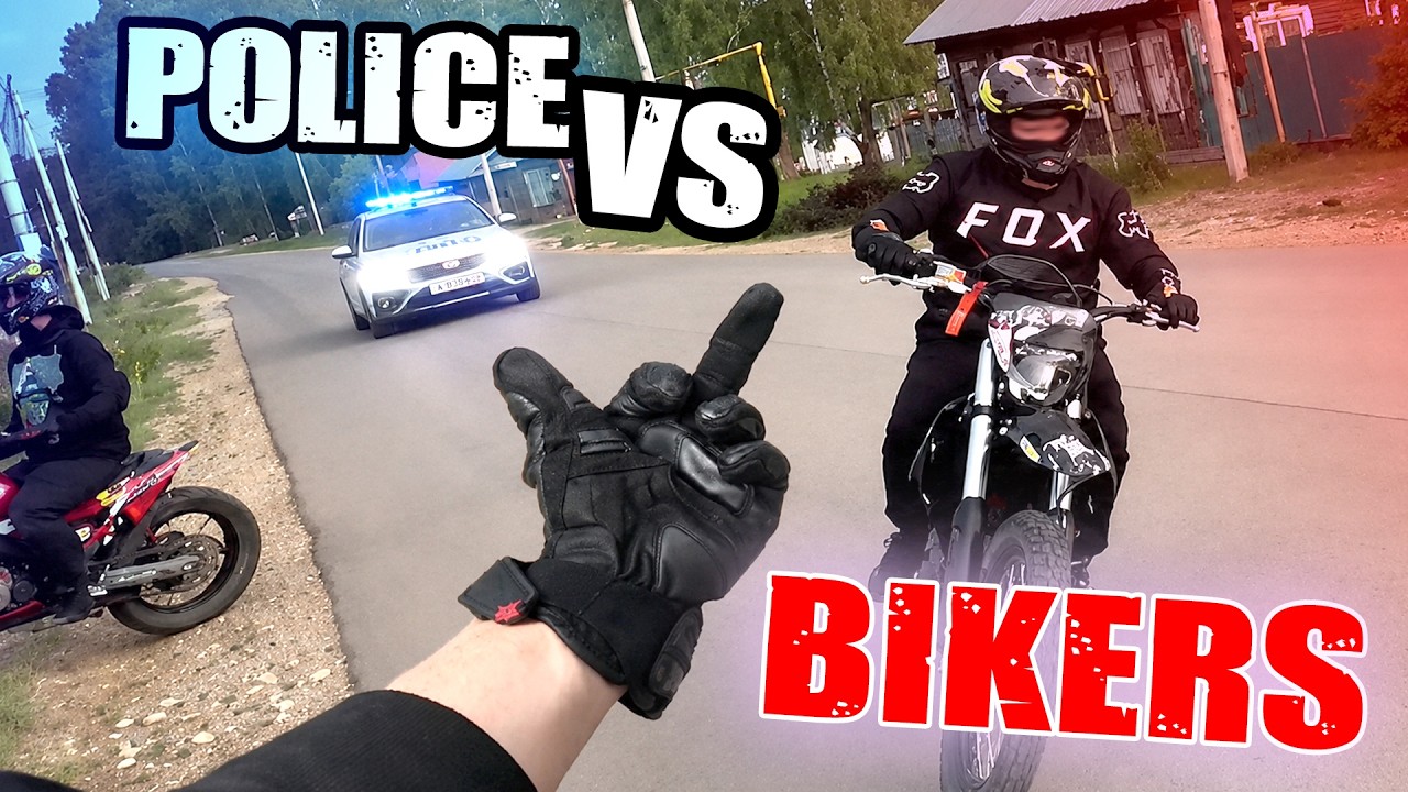 BEST BIKERS VS COPS | Dirt Bikes Always Getaway From Police 2026