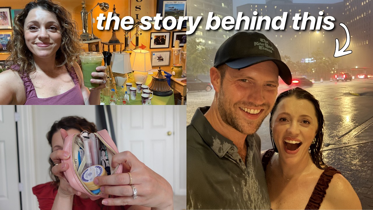 SUMMER RESET | Purse organizing, Tyler's birthday, Antique-ing, Makeup I'm using, Post-Vacay Reset