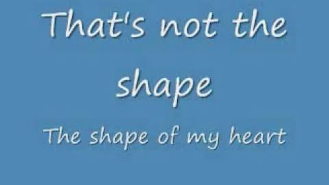 Shape of my Heart (Lyrics) [Sting]