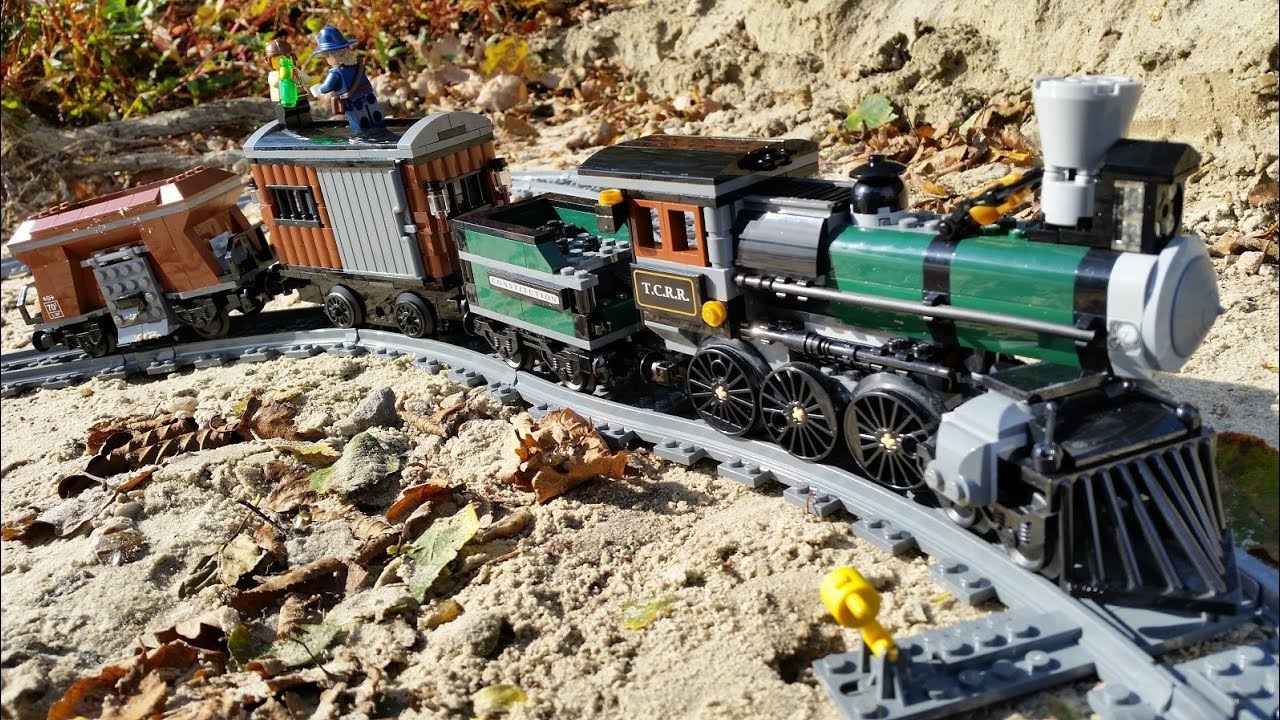 Lego Train Beach Cowboy 