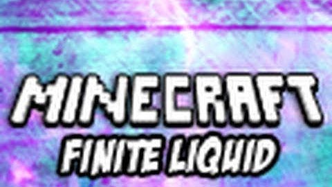 Minecraft Mods: Realistic Water (Finite Liquid Mod Showcase)
