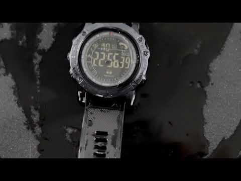 Top Tactical Smartwatch of 2020: Fireproof Test - T1 Tact Watch Midnight Diamond