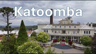 Katoomba From The Air, Nsw, Australia