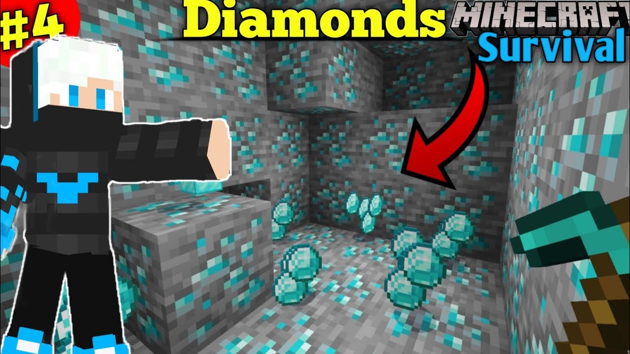 Going To Find Diamonds 😲 l Minecraft Survival Series Episode 4 - YouTube